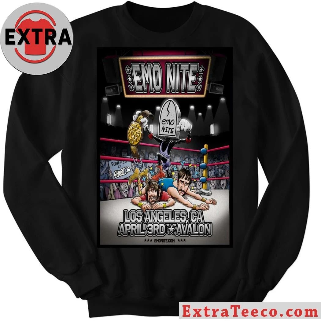 Emo Nite In Los Angeles CA On April 3 2026 Poster Shirt