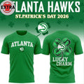 Atlanta Hawks St. Patrick’s Day 2026 Logo Two Sided Shirt