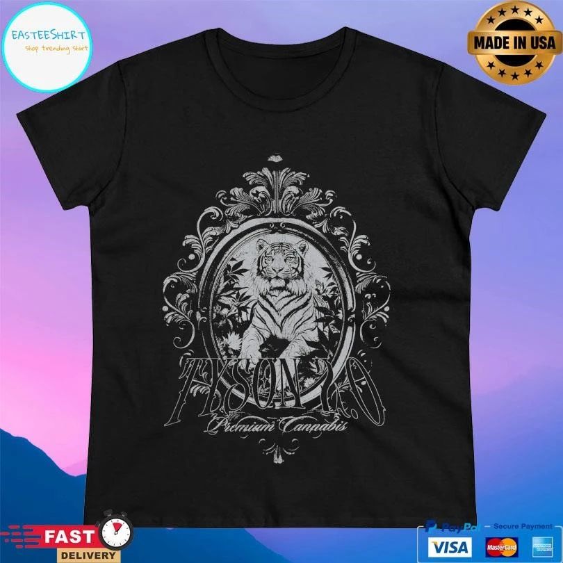 Tiger Frame Tyson 20 Premium Cannabis T-shirts