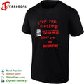 Stop the Violence RIP That Is the Suggestion Stop Kids with Guns What Are We Waiting For T-shirt
