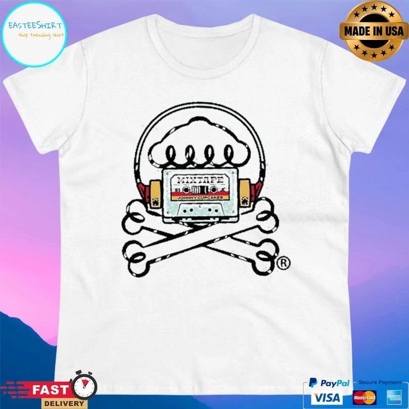 Cassette Cakes Crossbones T-shirts