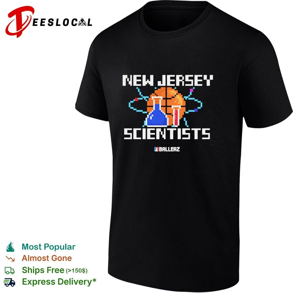 New Jersey Scientists Ballerz Basketball T-shirt