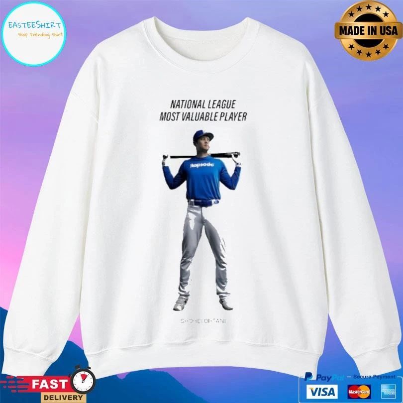 Shohei Ohtani National League MVP Most Valuable Player T-shirts