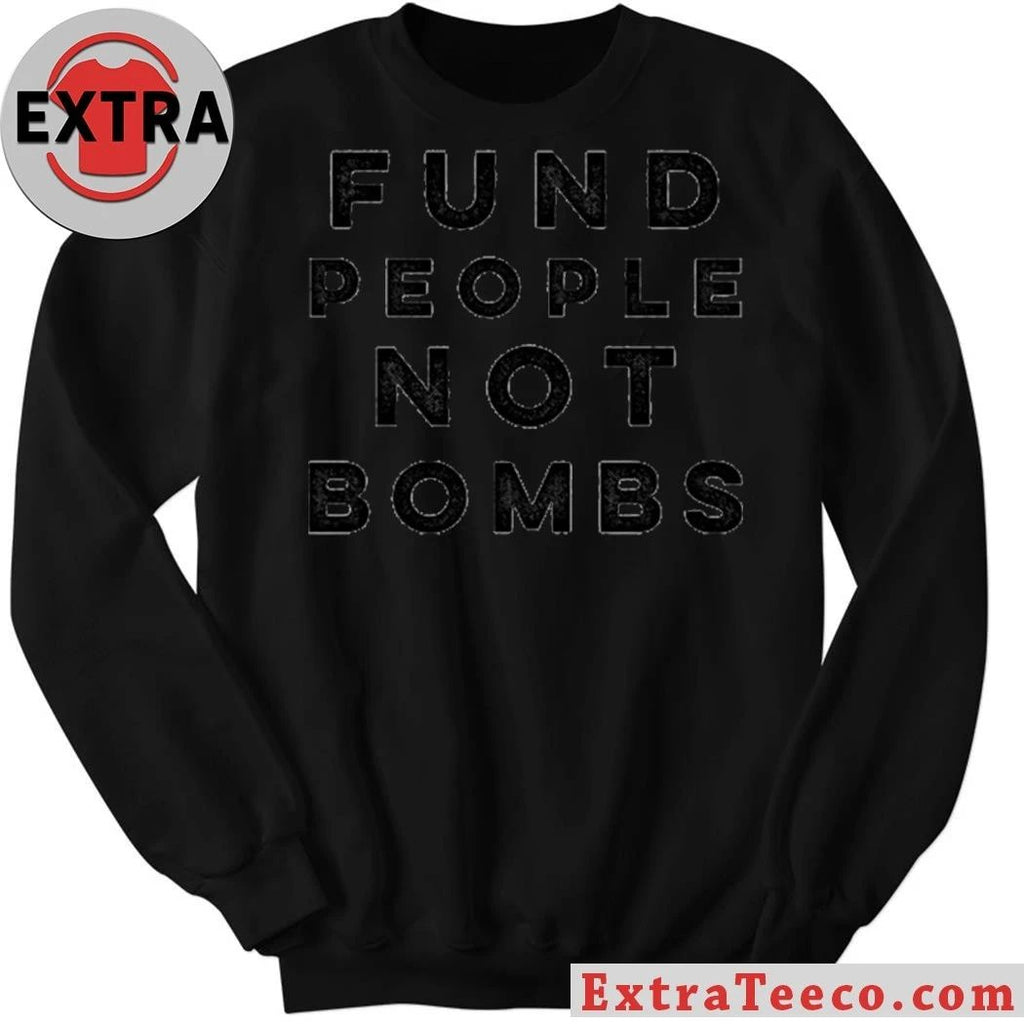 Fund People, Not Bombs Shirt Protesters Demand Senators Block Sale of Weapons to Israel