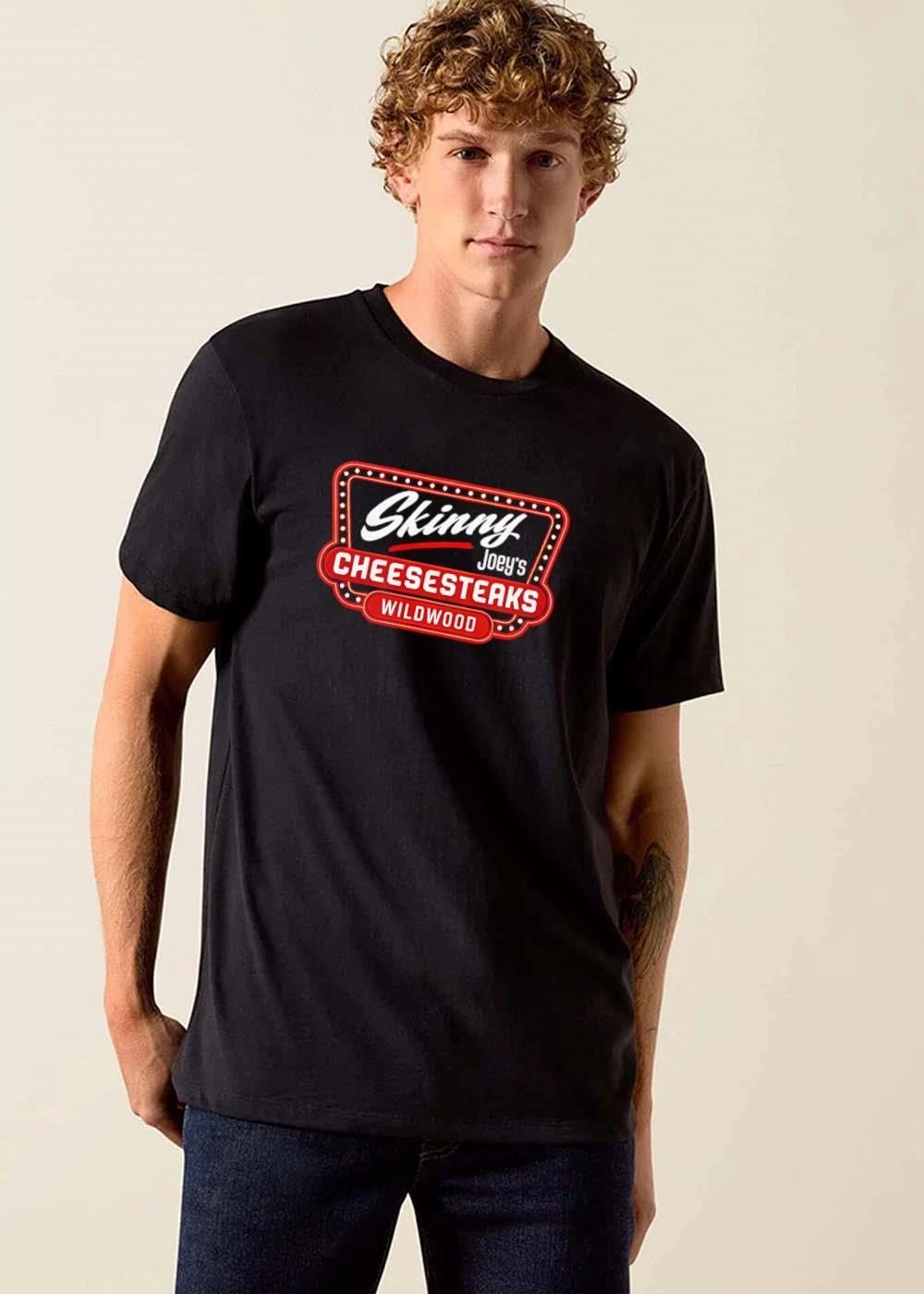Skinny Joeys Cheesesteaks Wildwood Retro Marquee Frame Bulb Lights Sign shirt