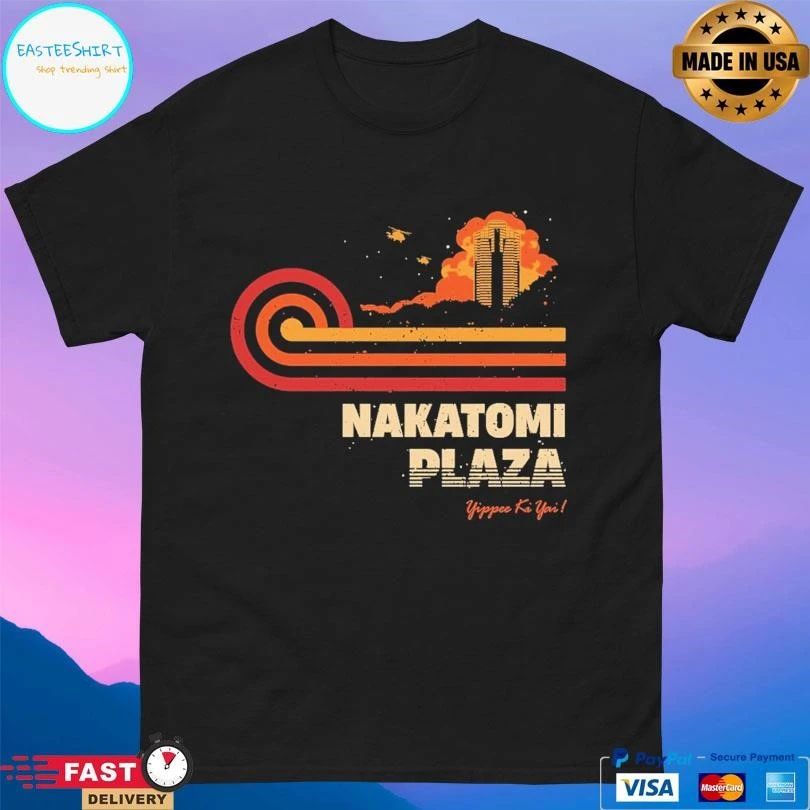 Nakatomi Plaza Yippee Ki Yay Vintage T-shirts