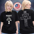 President Merch North American Campaign 2026 Cross Tour Dates T-Shirt