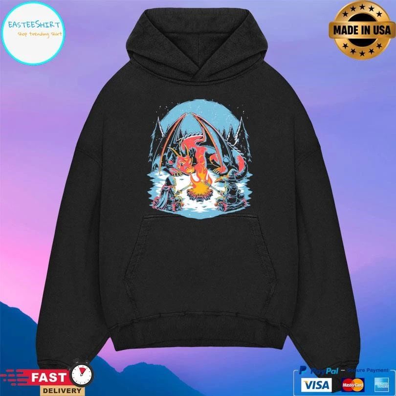 Cozy Dragon Fantasy T-shirts