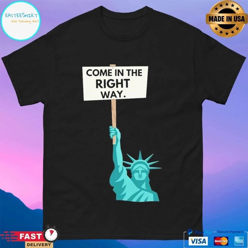Liberties Support Ice Come In The Right Way T-shirts