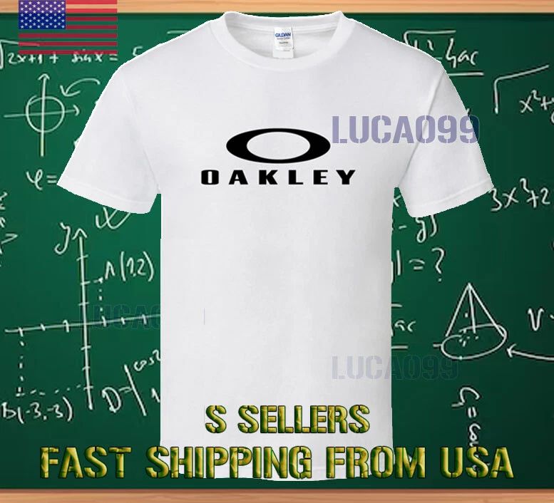 NEW SHIRT OAKLEY GOGGLES SUNGLASSES RACING LOGO T-SHIRT FUNNY SIZE S-5XL