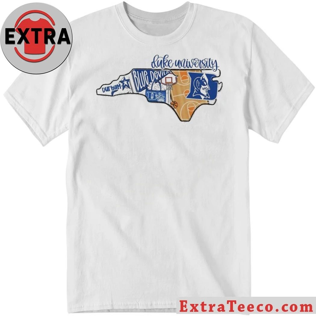 Duke University Inspired North Carolina Comfort Colors Shirt