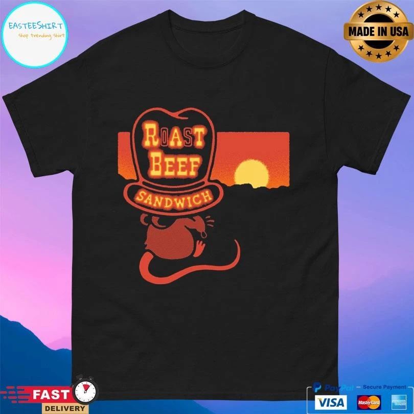 Rat Roast Beef Sandwich Drew Wise T-shirts