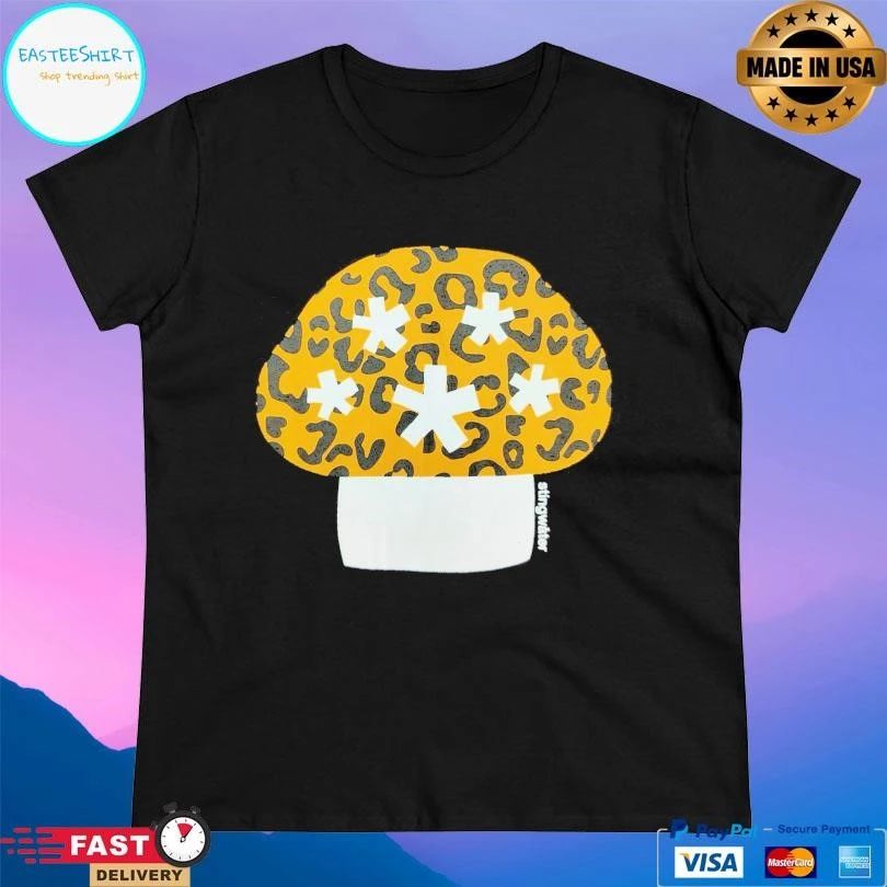 Stingwater Leopard Aga Mushroom T-shirts