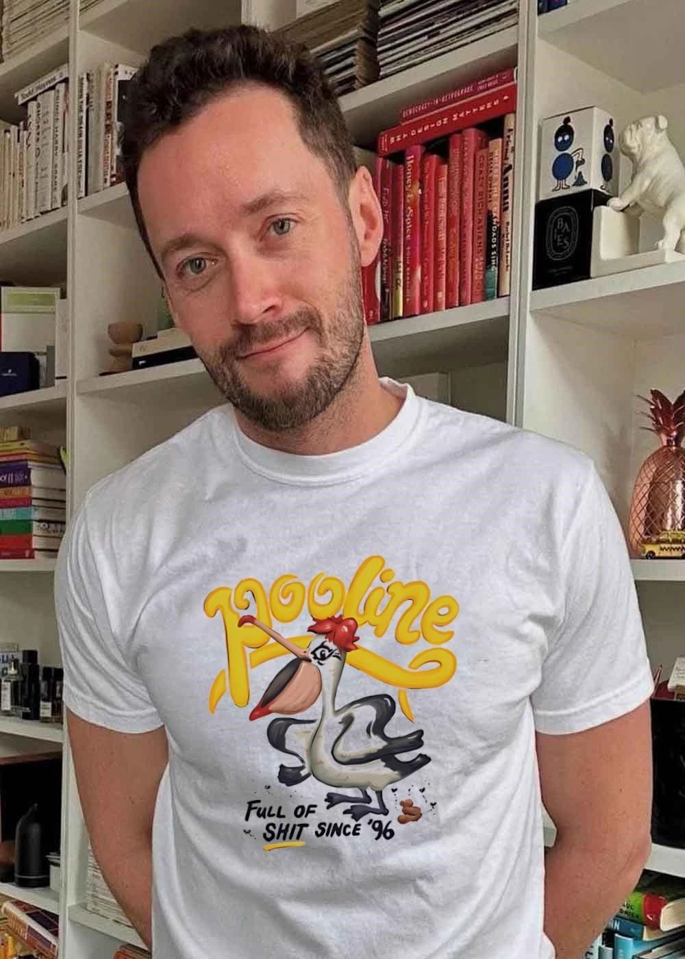 Pooline Pelican Full of Shit Since 96 Funny Graphic shirt