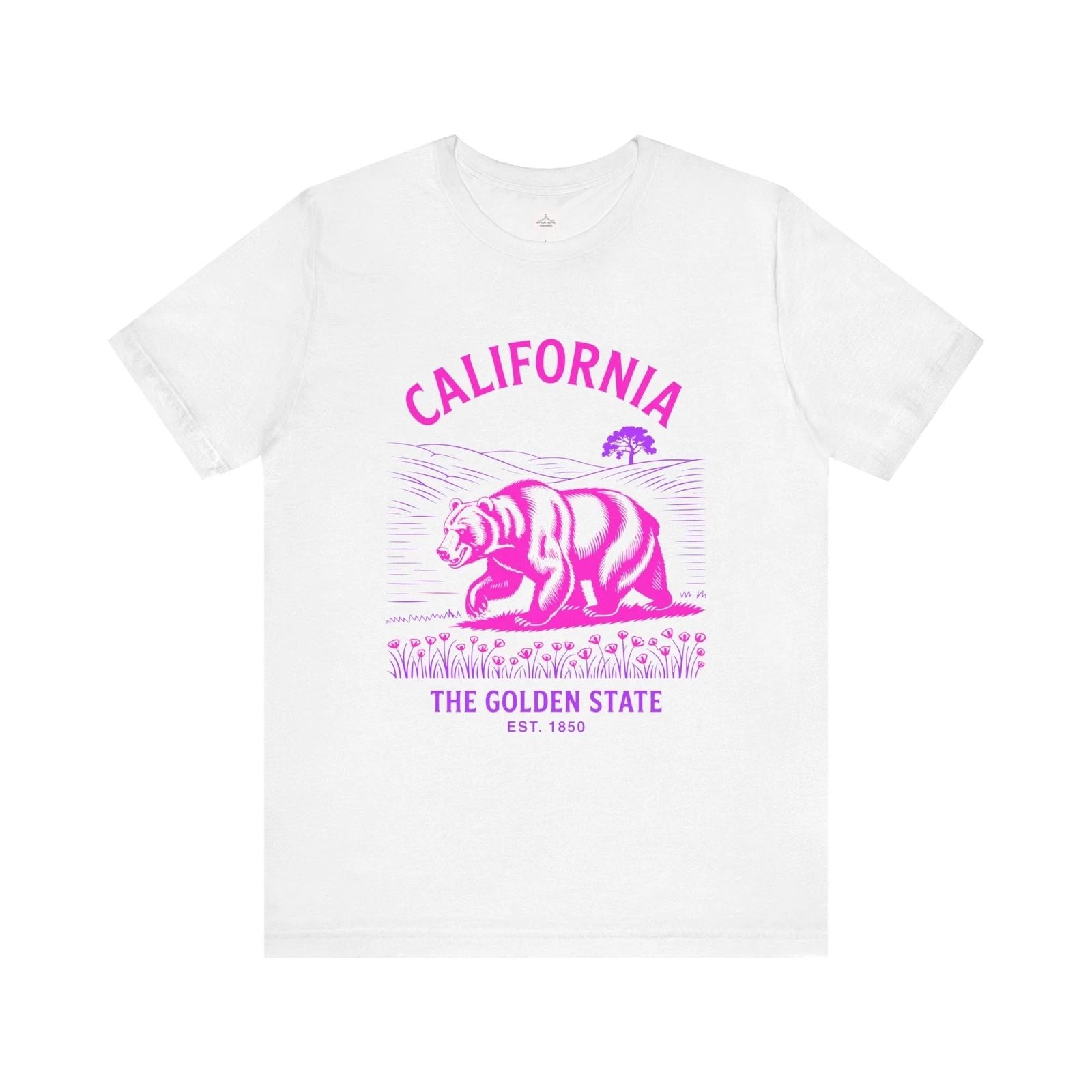 California Bear Graphic T-Shirt, Unisex Tee, Gift for Californians, Trendy [...]