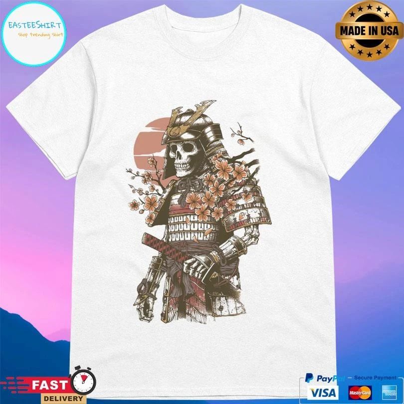 Immortal Warrior Samurai Skeleton T-shirts