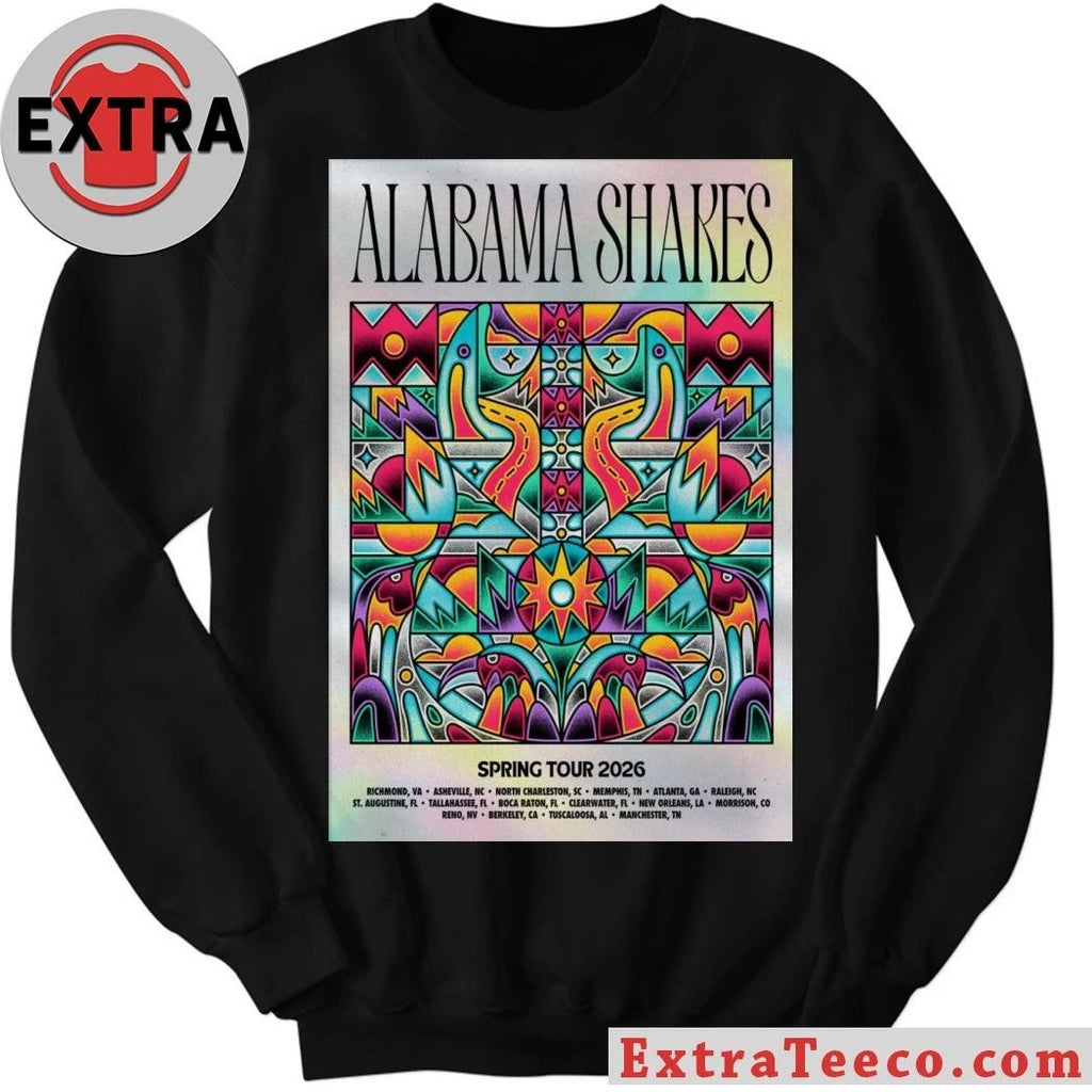 Alabama Shakes 2026 Spring Tour Poster Shirt