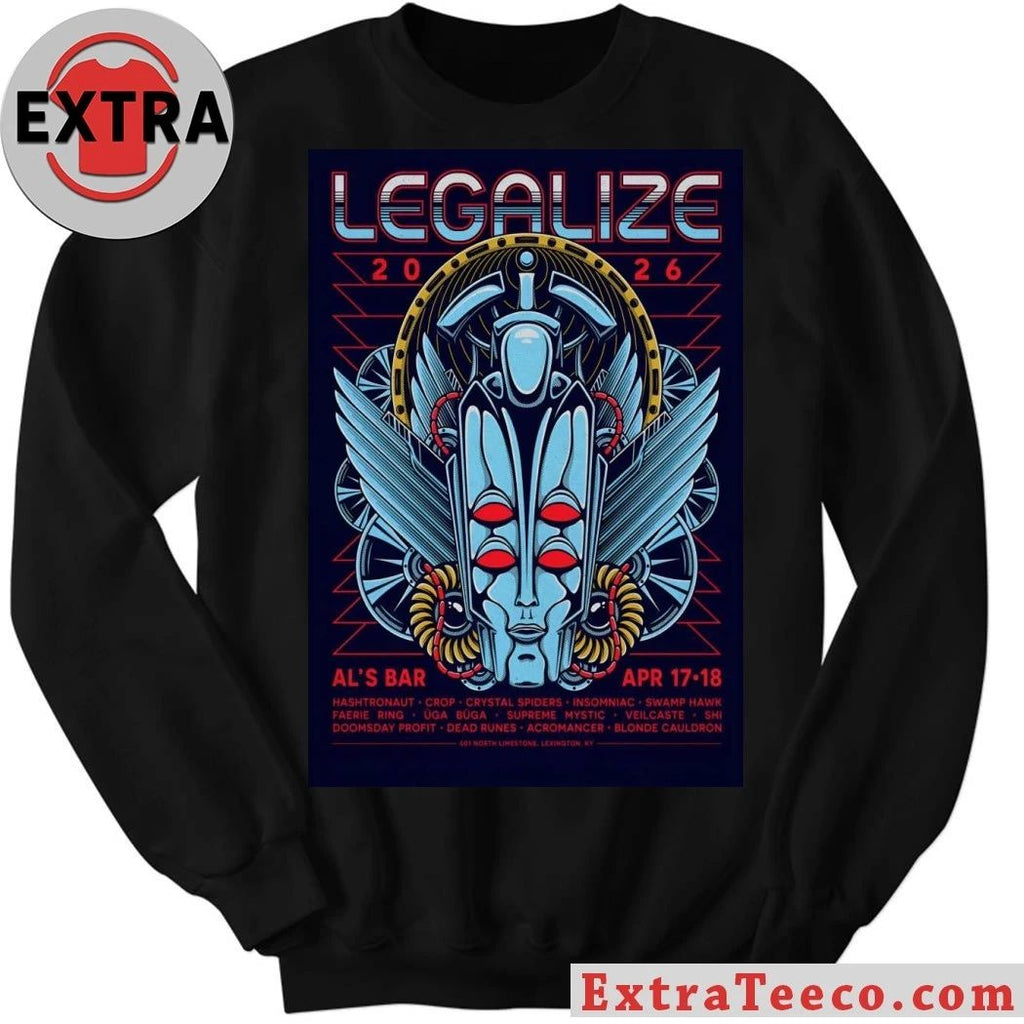 Legalize Al’s Bar In Lexington KY April 17-18 2026 Poster Shirt