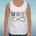 Canotta T-Shirt " Symbol Black Infinity Infinite " Gift Idea Road To Happiness