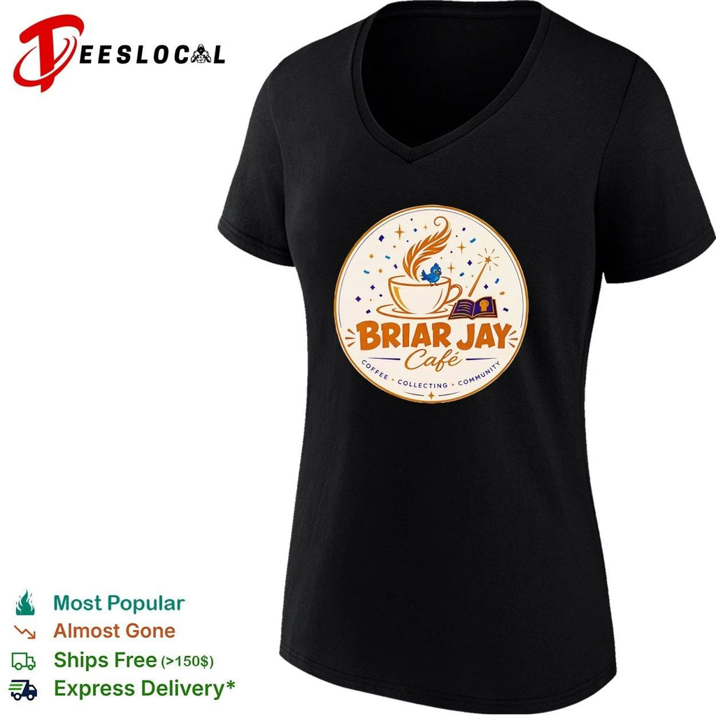 Briar Jay Café Coffee Collecting Community T-shirt