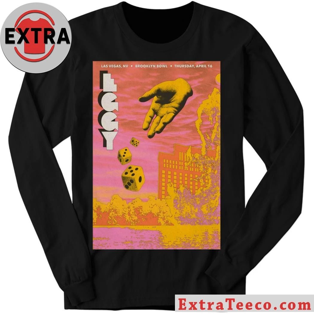 Eggy April 16 2026 Brooklyn Bowl Las Vegas Show Poster Shirt