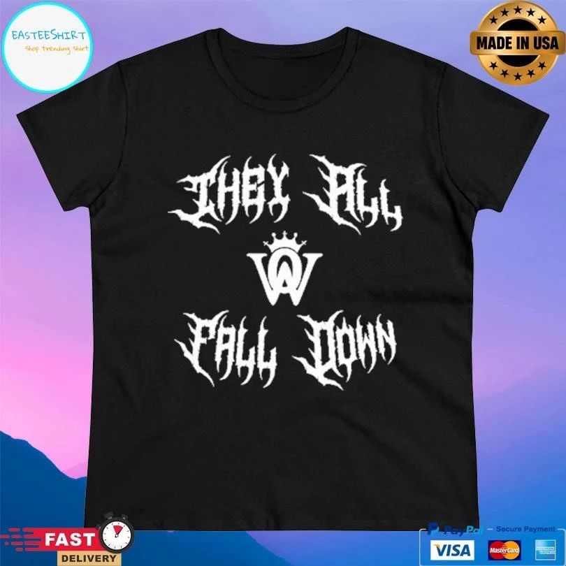 Deion Sanders Jr Well Off They All Fall Down T-shirts