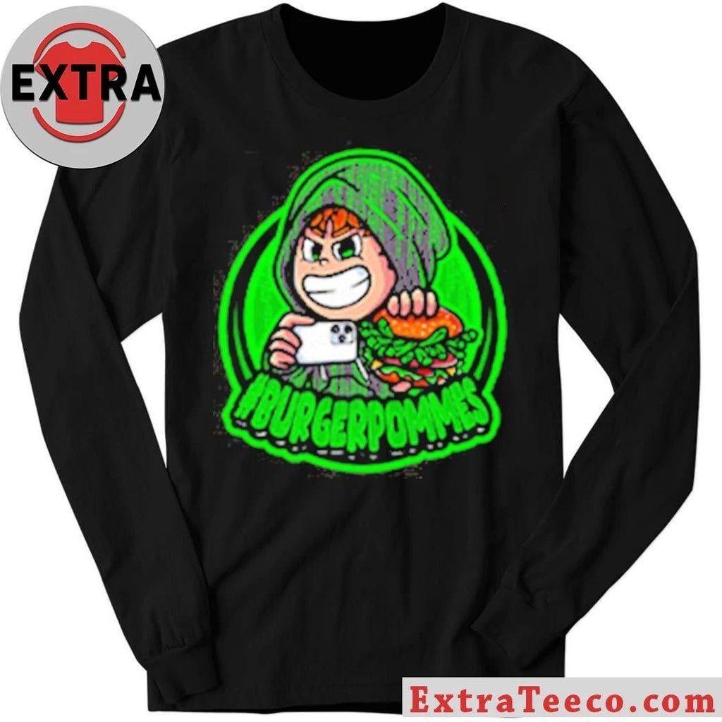 Lukas Burgerpommes Hacker shirt