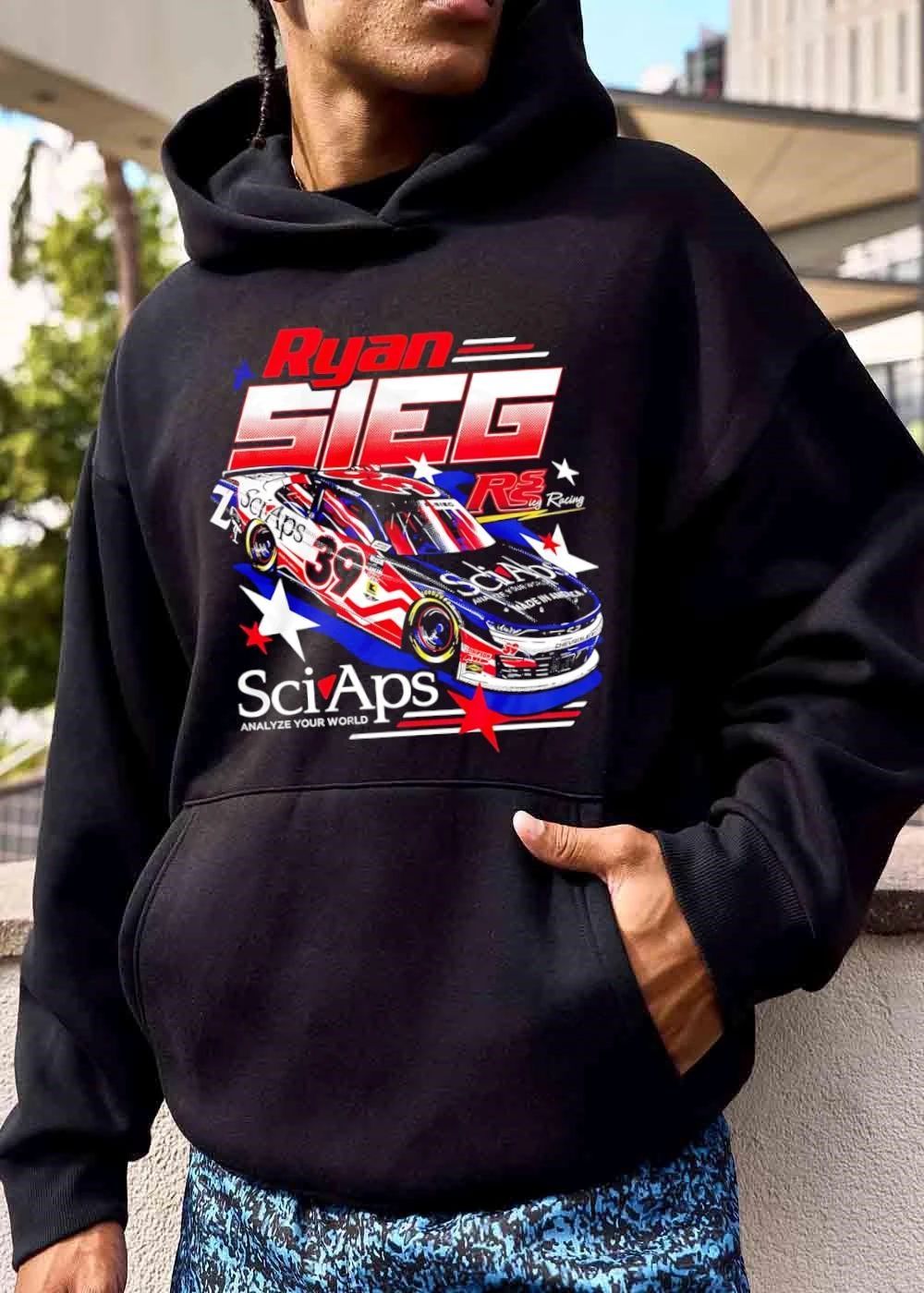 Rss Racing Sciaps Analyze Your World Ryan Sieg 39 Race Car Stars Halftone shirt