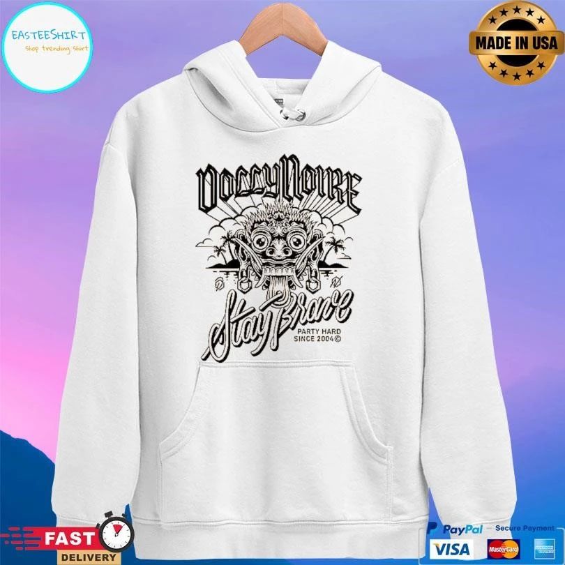 Bali Mask Dolly Noire Stay Brance Party Hard Since 2004 T-shirts