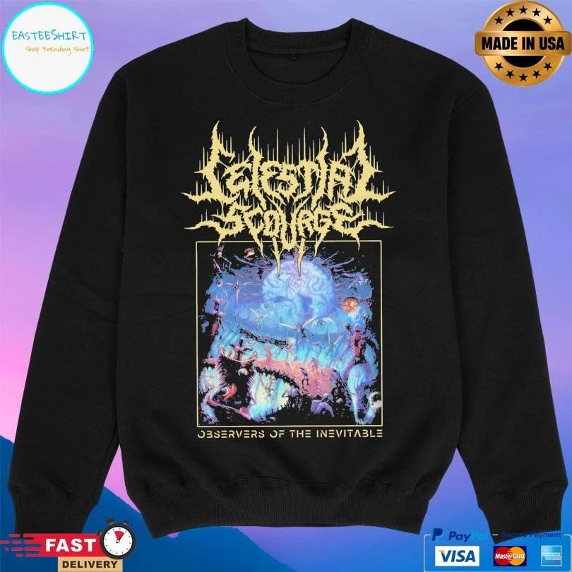 Celestial Scourge Observers Of The Inevitable T-shirts