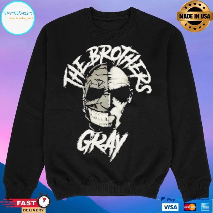 The Brothers Gray Split Mask T-shirts