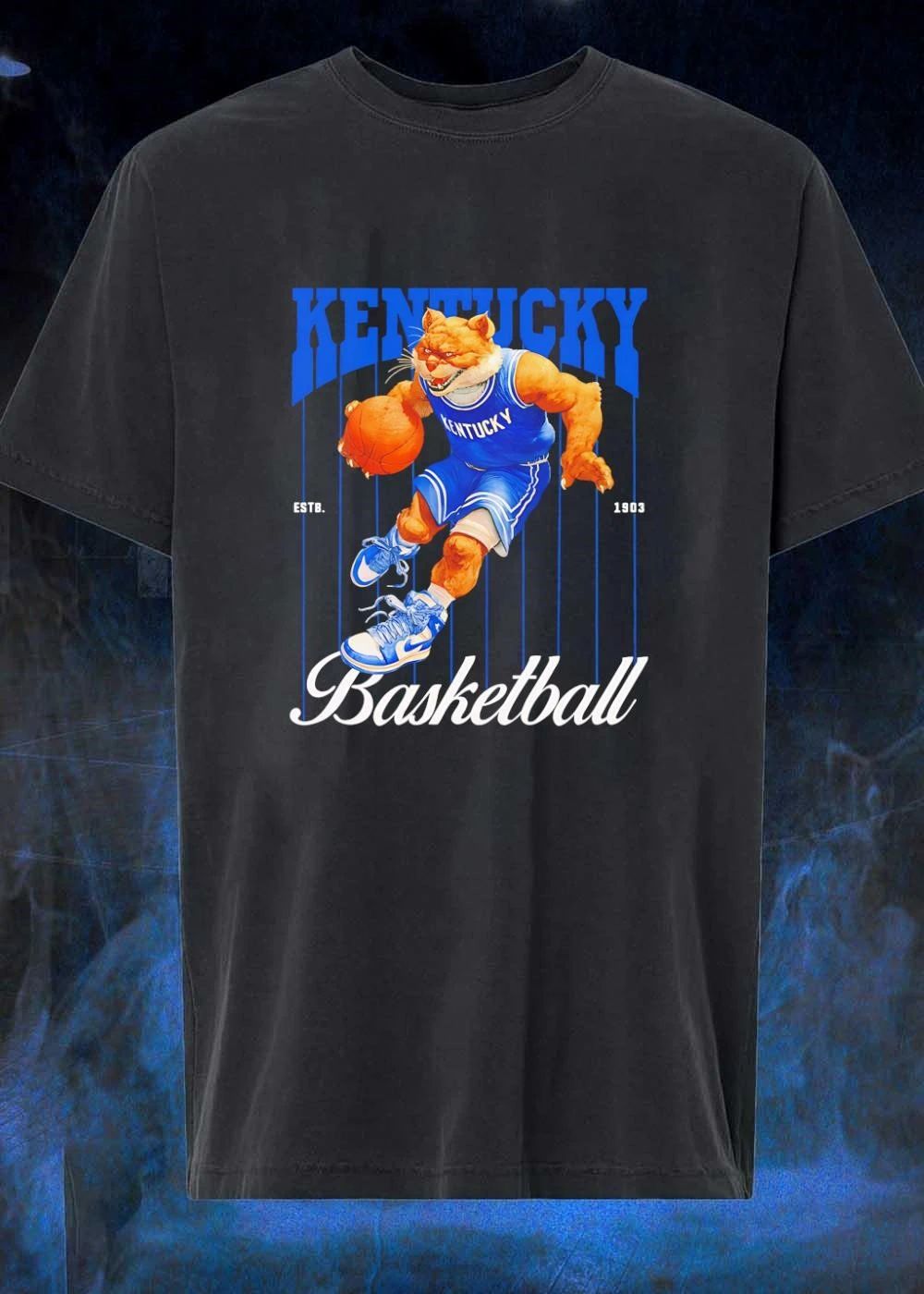 Kentucky Basketball Wildcat Dribbling shirt
