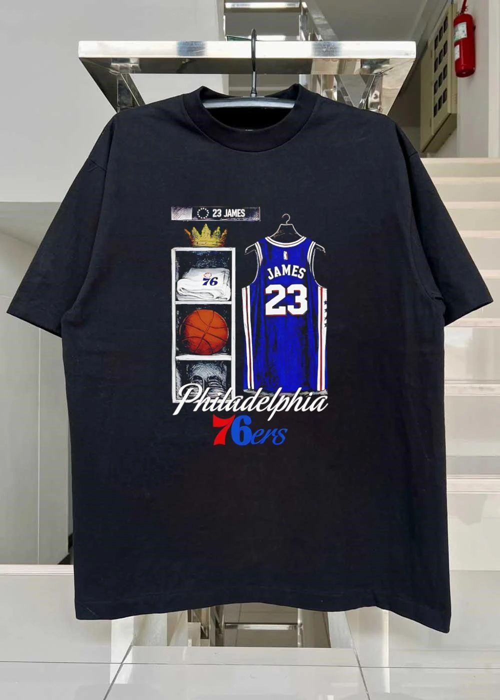 23 James Philadelphia 76ers Jersey Shirt