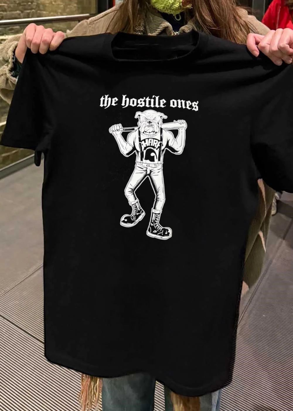 The Hostile Ones Bulldog with Baseball Bat Shirt
