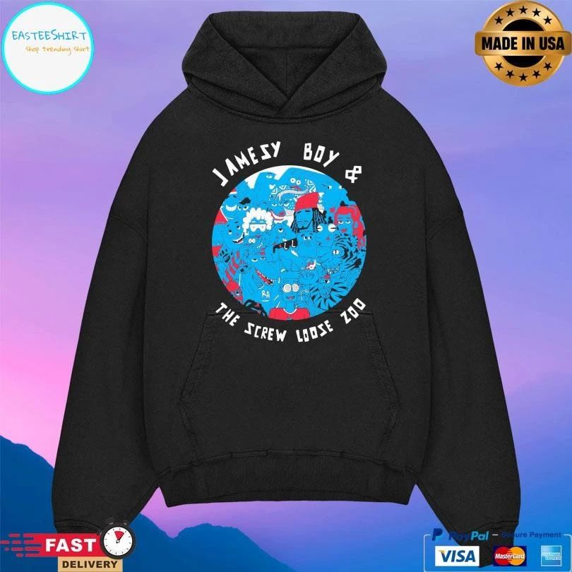 Jamesy Boy And The Screw Loose Zoo T-shirts