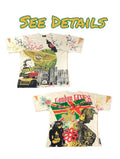 Simple Mathematics Men’s AOP Allover Print T-Shirt London Lives Size 29”x31”