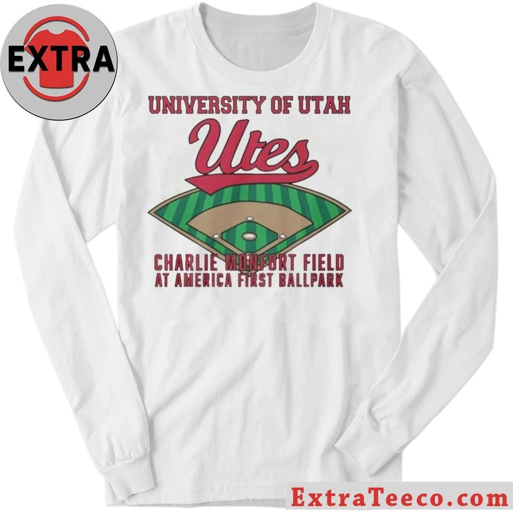 University Of Utah Utes Charlie Monfort Field At America First Ballpark Shirt