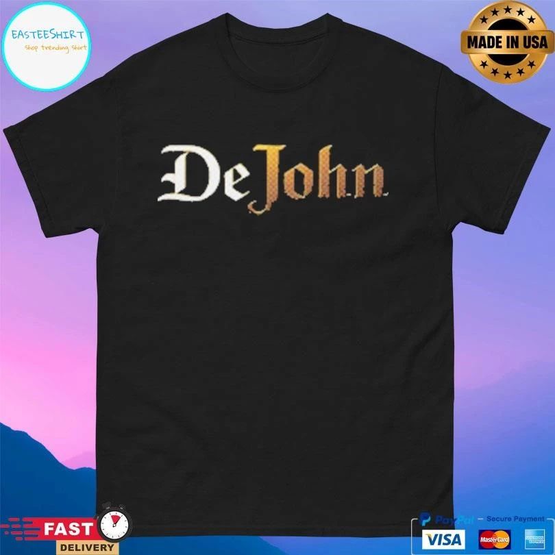 DeJohn Front Logo T-shirts