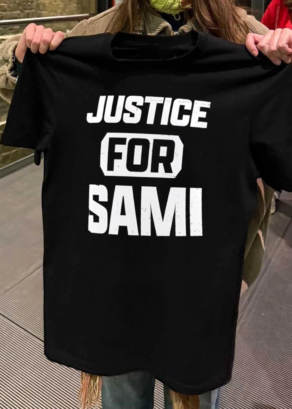 Justice for Sami Apparel Justice for Sami T-Shirt