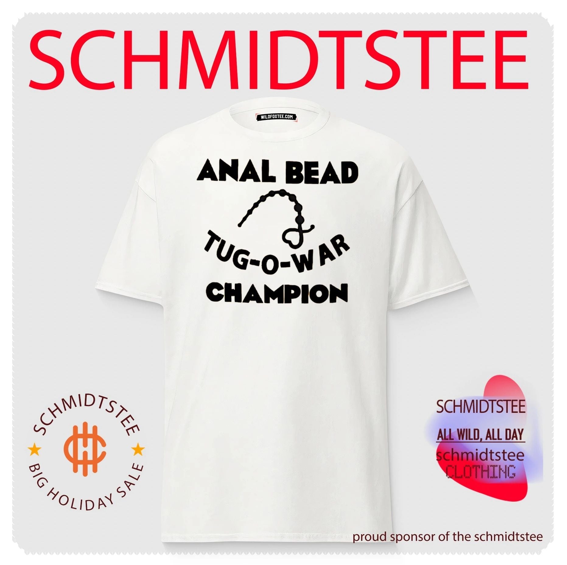 Anal bead tug o war champion shirt