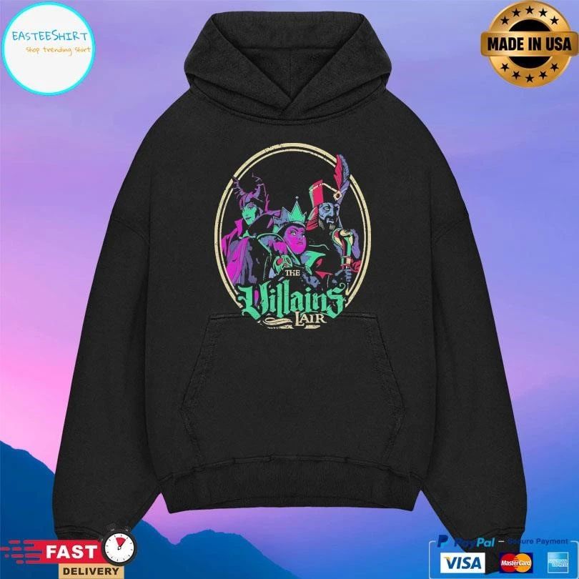 The Villains Lair Trio T-shirts