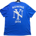 Old Navy Shirt Mens Extra Large NY Rowing AOP Spell Out Everyday Streetwear