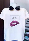 Bite Me I Hope Your WiFi Dies Graphic shirt