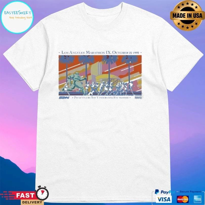 SDN Fun Run Los Angeles Marathon Ix October 22 1999 T-shirts