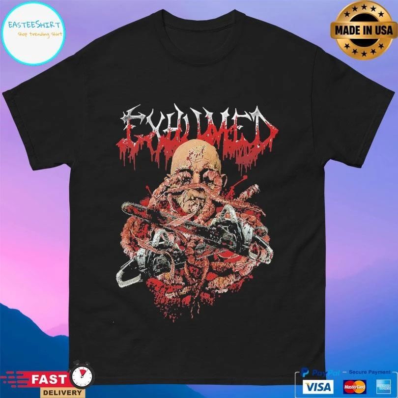 Exhumed The Saw Remains The Same T-shirts