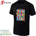 Celebration of the Golden Era 1980s 1990s Hip Hop Stamp Collection T-shirt