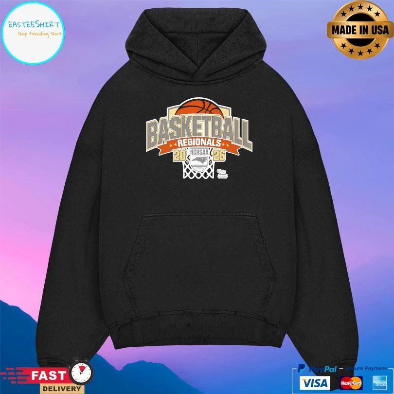 NCHSAA Basketball Regionals 2026 T-shirts