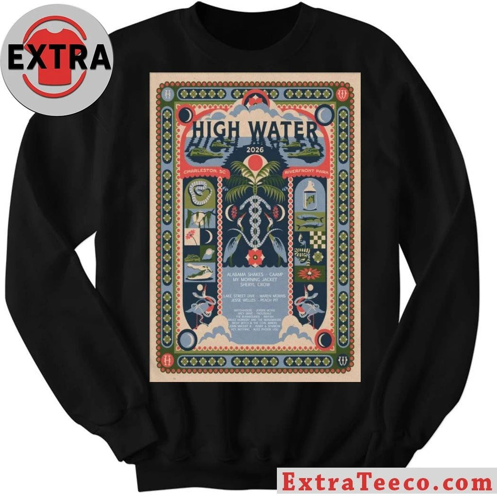 High Water Festival North Charleston SC 4 18-4 19 2026 Poster Shirt