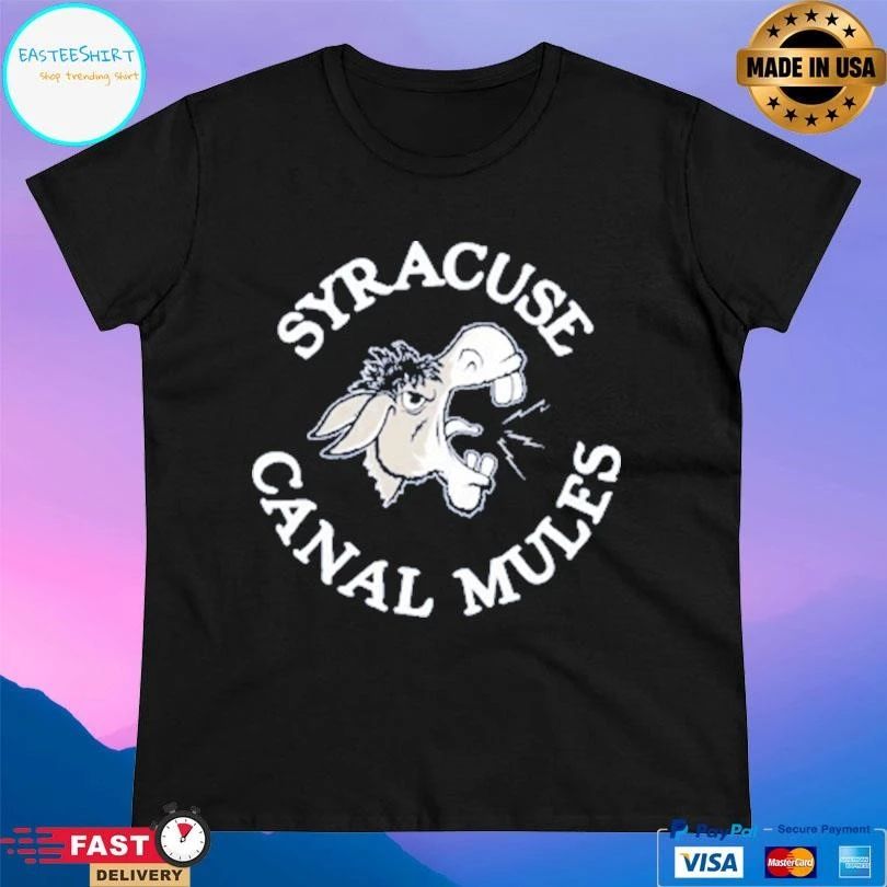 Syracuse Canal Mules T-shirts