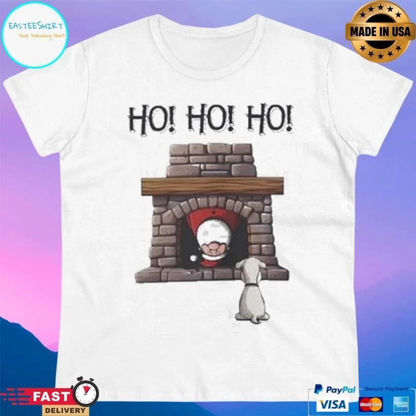 Hohoho Santa Chimney Christmas 2025 T-shirts